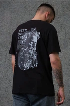 Чоловіча Оверсайз Футболка З Принтом Without Greek Black 2XL/3XL (8049310)