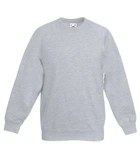 Світшот Fruit of the Loom Premium raglan sweat kids 104 Сірий (062033094104)