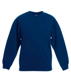 Пуловер Fruit of the Loom Classic set-in sweat kids 128 Темно-Синій (062041032128)