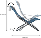 Туристичний шезлонг Nils Camp NC3022 (5907695555226) - зображення 5