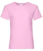 Футболка Fruit of the Loom Valueweight girls 152 Світло-рожевий (061005052152)