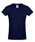 Футболка Fruit of the Loom Valueweight girls 104 Глибокий Темно-Синій (0610050AZ104)