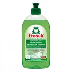Засіб для миття посуду Frosch Зелений лимон 4009175176172 0.5 л 4805528