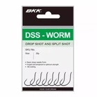 Крючок BKK для дроп шота DSS-WORM #1/0 (A-ES-8334) 4608318