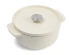 Каструля с крышкой KitchenAid CC006056-001 22 см 3.3 л кремовая 4755265