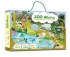 Детская обучающая игра с многоразовыми наклейками "ZOO Абетка" (КП-005) KP-005 на укр. языке
