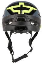 Kask Nils Extreme MTW208 L 55 - 61 cm Granatowo-Zielony (5907695500394) - obraz 3