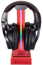 Підставка для навушників SureFire Vinson N1 Dual Balance Gaming RGB Red (0023942488460) - зображення 9