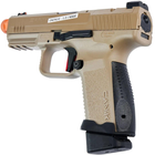 Пистолет страйкбольный Canik Air TP9 Elite Combat Green Gas кал. 6 мм ВВ. FDE (22420064) - изображение 3