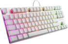 Klawiatura przewodowa Sharkoon PureWriter TKL RGB Kailh Blue USB White (4044951034291) - obraz 2