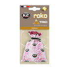 Автомобільний ароматизатор (освіжувач) повітря "ваніль" K2 VINCI ROKO TRIO VANILLA 25G ( V827T )