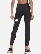 Спортивні легінси жіночі Reebok Identity Big Logo Cotton Legging 100042568 M Чорні (4064048140261) - зображення 2