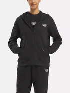 Толстовка на блискавці з капюшоном жіноча Reebok Ae Hoodie 100205162 XS Чорна (1200143823279)