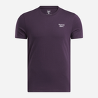 Футболка бавовняна чоловіча Reebok Identity Small Logo Tee 100206078 M Сливова (1200143880012)