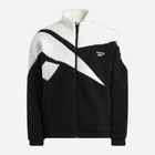 Толстовка на флісі на блискавці чоловіча Reebok Cl F Vector Hi Pile Fleece 100206109 S Чорна (1200143860977) - зображення 6