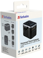 Adapter podróżny Verbatim World-to-World UTA-04 Czarny (023942495468) - obraz 7