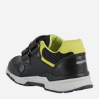 Buty sportowe chłopięce na rzepy Geox B264YA0CE54-C9B3S 24 Czarne (8050036681317) - obraz 3