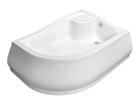 Душовий піддон RADAWAY KORFU E 100 4E81400-03 BR правосторонній