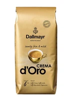 Кофе Dallmayr Crema d’Oro в зернах 1 кг среднее обжаривание мягкий вкус с пенкой