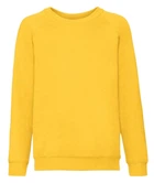 Реглан Fruit of the Loom Classic raglan sweat kids 164 Солнечно Желтый (062039034164)