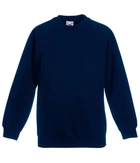 Реглан Fruit of the Loom Classic raglan sweat kids 116 Глубокий Темно-Синий (0620390AZ116)