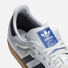 Чоловічі кеди низькі adidas Originals Samba OG IF3814 44.5 (10UK) Білий/Темно-синій (4066759170988) - зображення 7