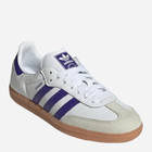 Tenisówki damskie do kostki adidas Originals Samba OG W IF6514 40 (6.5UK) Biały/Fioletowy (4066765920997) - obraz 4