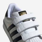 Дитячі кеди для хлопчика adidas Originals Superstar CF C EF4838 33 (1UK) Білі (4062053339649) - зображення 7