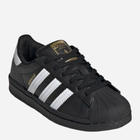 Trampki chłopięce adidas Originals Superstar 50 C EF5394 27 (10KUK) Czarne (4062053339519) - obraz 3