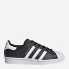 Sneakersy damskie skórzane adidas Originals Superstar W FV3286 40 (UK 6.5) Czarne (4062056831751)