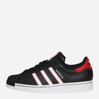 Trampki męskie ze skóry naturalnej adidas Originals Superstar IF3631 41.5 (7.5UK) Czarny/Biały (4066764429330) - obraz 4