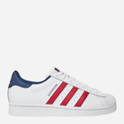 Sneakersy męskie skórzane adidas Originals Superstar IG4318 42 (8UK) Biały/Granatowy (4067886913080)