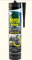 Герметик Hercul ROOF каучуковий для покрівлі прозорий (280мл)