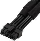 Кабель SilverStone PP12-EPS EPS 8Pin (PSU) > 12Pin (GPU) 0.55 м Black (SST-PP12-EPS) - зображення 2