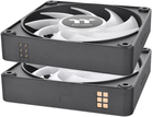 Zestaw wentylatorów Thermaltake CT140 EX ARGB Sync 3 Fan Black (CL-F182-PL14SW-A) - obraz 4