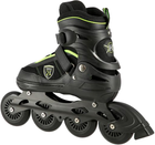 Rolki Nils Extreme Czarno-Zielone S 31-34 (5907695599374) - obraz 4