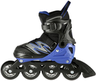 Rolki Nils Extreme Czarno-Niebieskie L 39-42 (5907695599510) - obraz 4