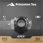 Налобный фонарь Princeton Tec Apex 650 Lumens Black (APX21-BK/DK) - изображение 4