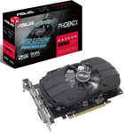 Відеокарта ASUS PCI-Ex Radeon RX 550 Phoenix 2GB GDDR5 (64bit) (1183/6000) (DVI, HDMI, DisplayPort) (90YV0AG9-M0NA00) - зображення 6