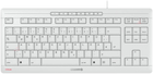 Klawiatura przewodowa Cherry STREAM KEYBOARD TKL USB White (JK-8600DE-0)