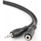 Кабель Cablexpert 3.5 мм - 3.5 мм (M/F), 3 м, черный (CCA-423-3M)