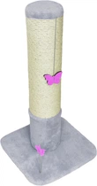 Когтеточка Lucky Pet "Стовпчик круглий" 38 х 38 х 73 см Серая (4820276194700)