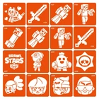 Набор трафаретов для био-тату "Minecraft_Brawl-Stars" Minecraft_Brawl-Stars_16