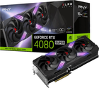 Відеокарта PNY PCI-Ex GeForce RTX 4080 Super 16GB OC XLR8 GAMING VERTO EPIC-X RGB GDDR6X (256bit) (2595/23000) (HDMI, 3 x DisplayPort) (VCG4080S16TFXXPB1-O) - зображення 9