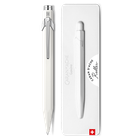 Ручка-роллер Caran d'Ache 849 белая + box 846.502 (7630002346252)