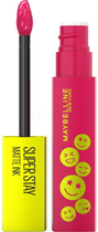 Pomadka w płynie Maybelline New York Superstay Matte Ink Moodmakers 460 Optimist Matowa 5 ml (0000030149458)