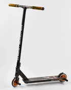 Самокат трюковый Best Scooter "CRASH" HIC-система, ПЕГИ, алюминиевый диск и дека. Black and Orange (102306)