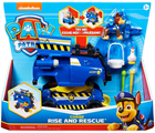 Samochód Spin Master Paw Patrol Chases Rise and Rescue z figurki i akcesoria Niebieski (778988415184)