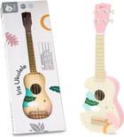 Drewniana gitara Classic World Ukulele Rozowa (6927049045639) - obraz 3