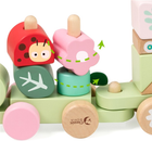 Іграшка-каталка Classic World Montessori Jungle Pull Train (6927049015199) - зображення 8